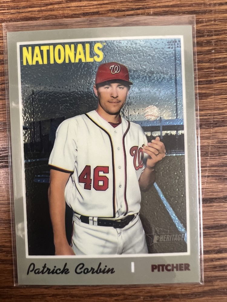 2019 Topps Heritage #THC-530 Patrick Corbin Chrome #/999