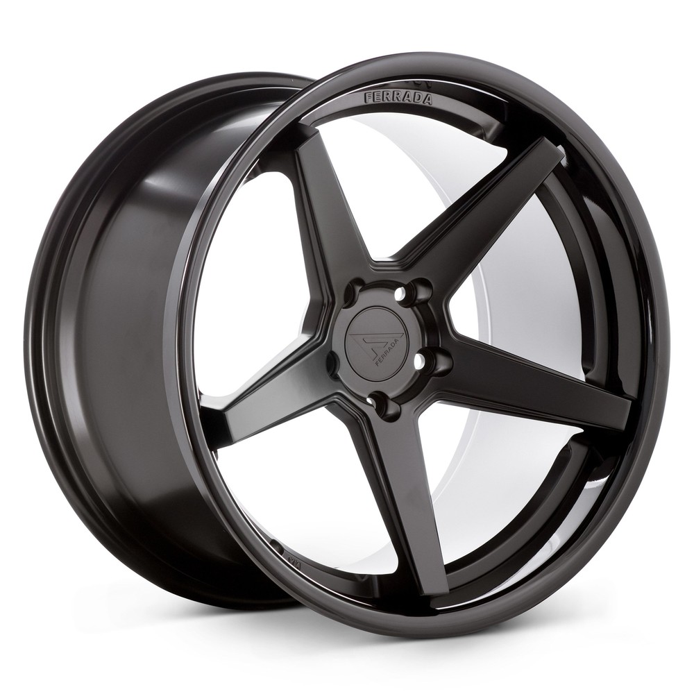 Ferrada FR3 Wheel 22x10.5 (40, 5x120.65, 74.1) Black Single Rim