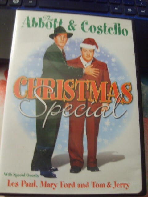 THE ABBOTT & COSTELLO CHRISTMAS SPECIAL~VG/C DVD~MARY FORD LES PAUL TOM & JERRY-image