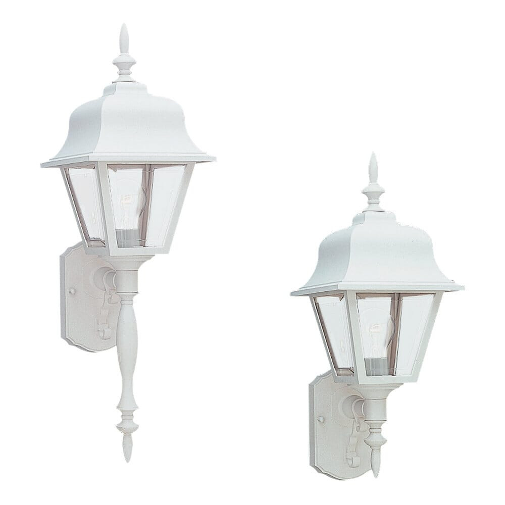 Sea Gull Lighting 8765-15 Polycarbonate Lantern Outdoor Wall Light Fixture