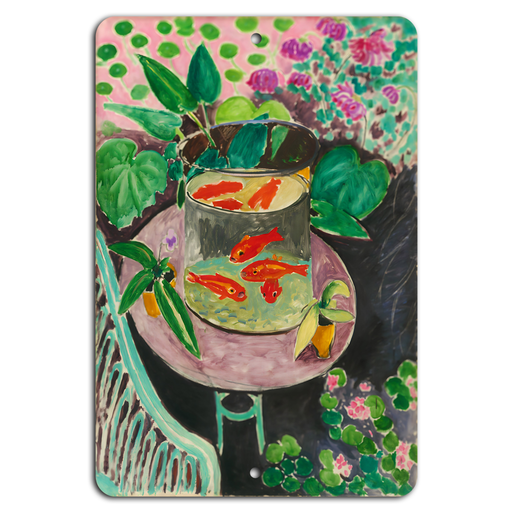 Whimsical Garden: Goldfish in Bloom