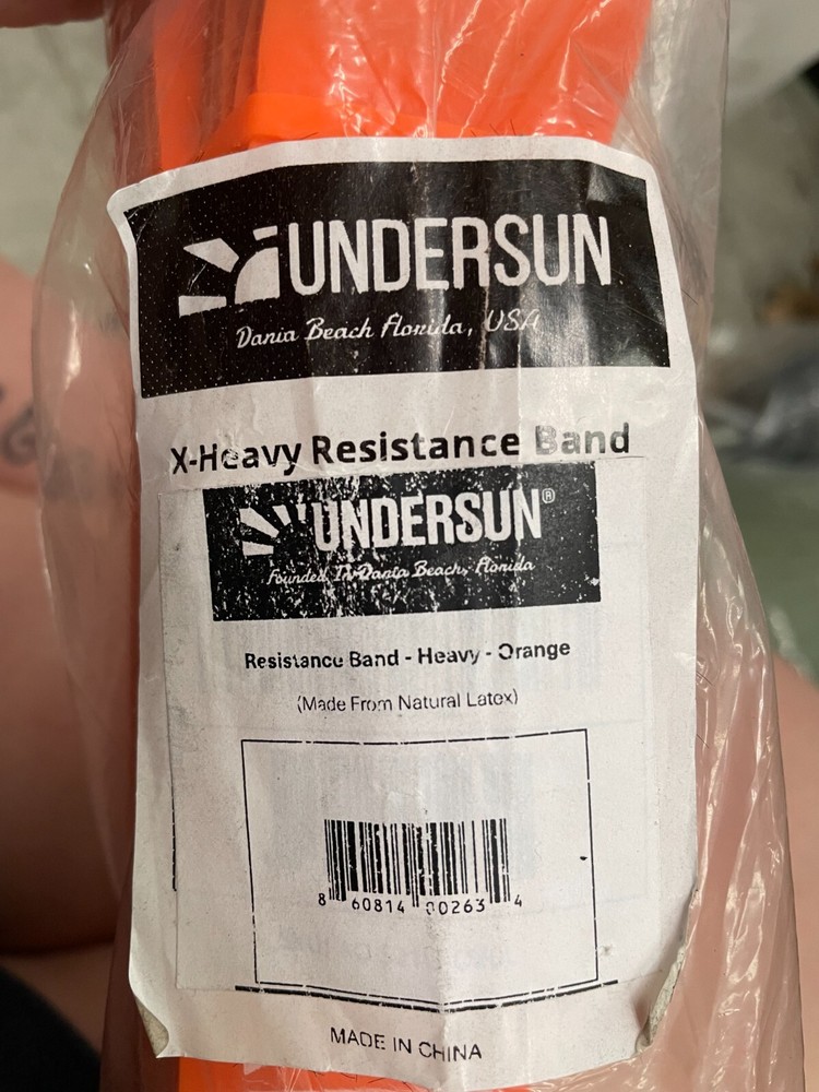 UnderSun X-Heavy Resistance Band Set / Orange