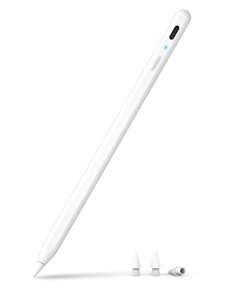 Apple iPad Pencil A8 (2018-2025) - 2X Faster Charge, Tilt Sensitivity, Precision Stylus