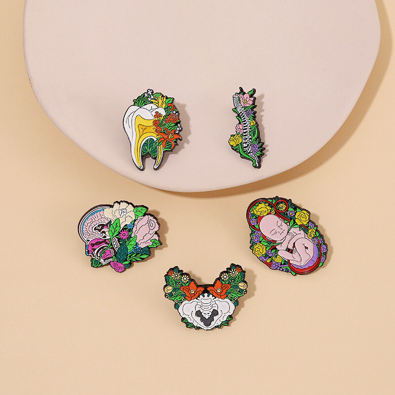 Enamel Pins Brooch Lapel Pin Badge Jewelry Gift Personal Alloy Exquisite wi