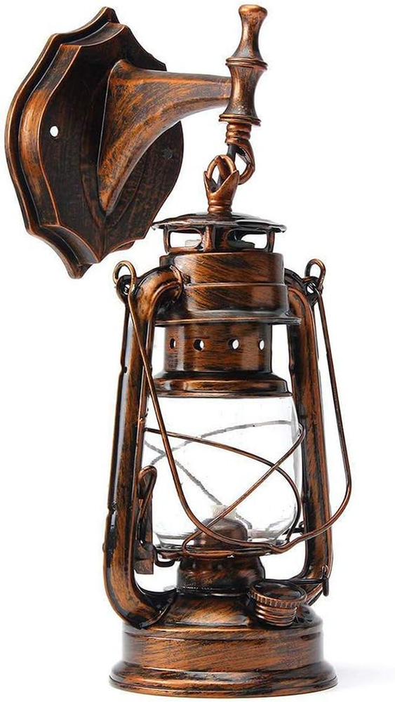 Rustic Wall Sconce Lighting Lantern Wall Lantern Lights Retro Antique Vintage La