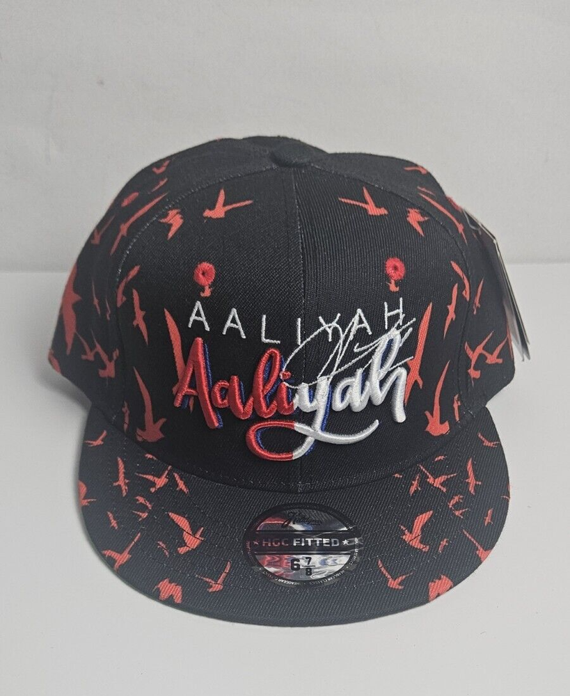 Aaliyah Fitted Hat Cap NWT Size 6 7/8 Headgear Classics Concert Music Flat Bill-image