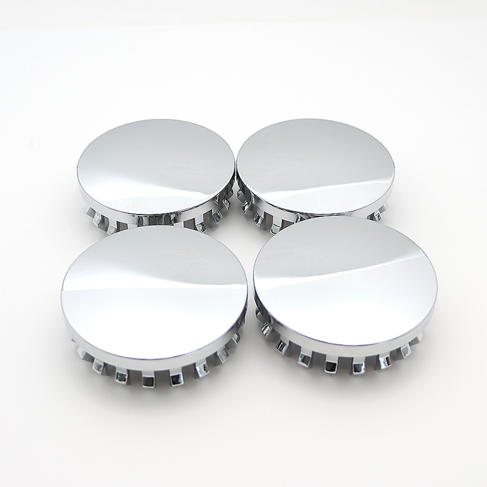 4pcs.Gloss Chrome Center Caps For Tahoe Suburban Silverado Universal 83mm Models