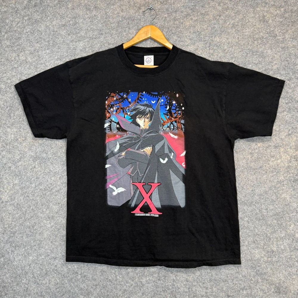 Vintage The X Project Anime Shirt Mens XL 1999 Japan Bandai Kamui Shirou Rare