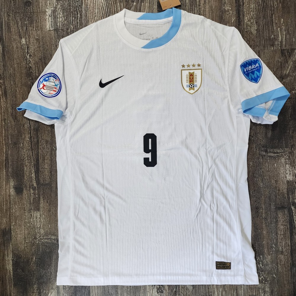2024 Nike Uruguay Away Soccer Jersey Luis Suarez Men L Copa America World Cup