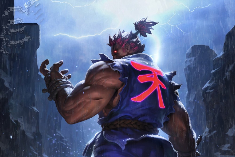 Street Fighter Akuma Poster Wall Art in 16x24, 20x30, 24x36 Sizes