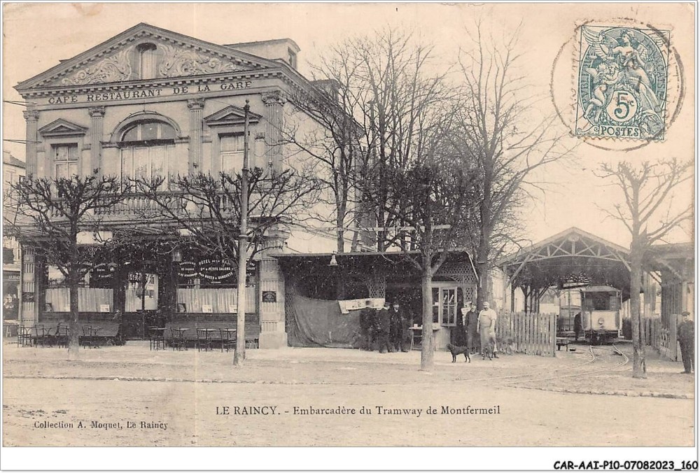 CAR-AAIP10-93-0943 Tram Pier at Le Raincy-Montfermeil Station