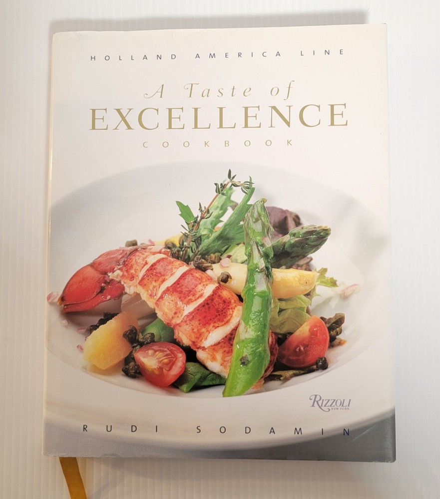 A Taste of Excellence Cookbook : Holland America Line Cruise Ship, 2006, Sodamin-image
