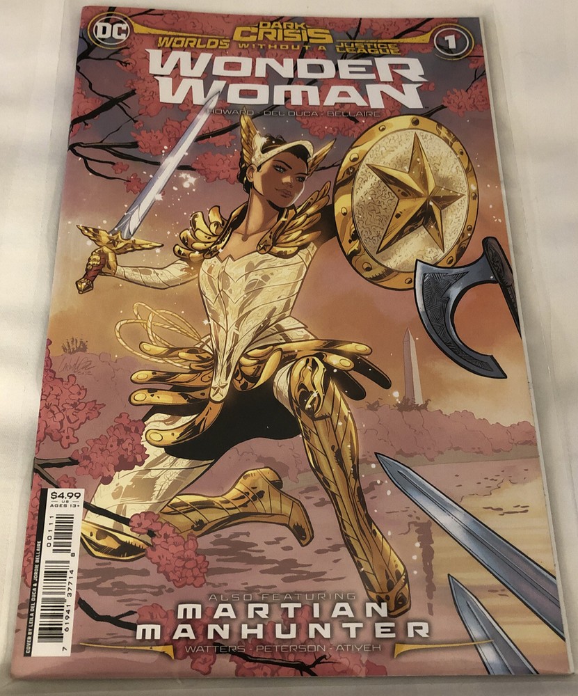 DARK CRISIS WORLDS WITHOUT JUSTICE LEAGUE WONDER WOMAN #1 CVR A 1st Print-image
