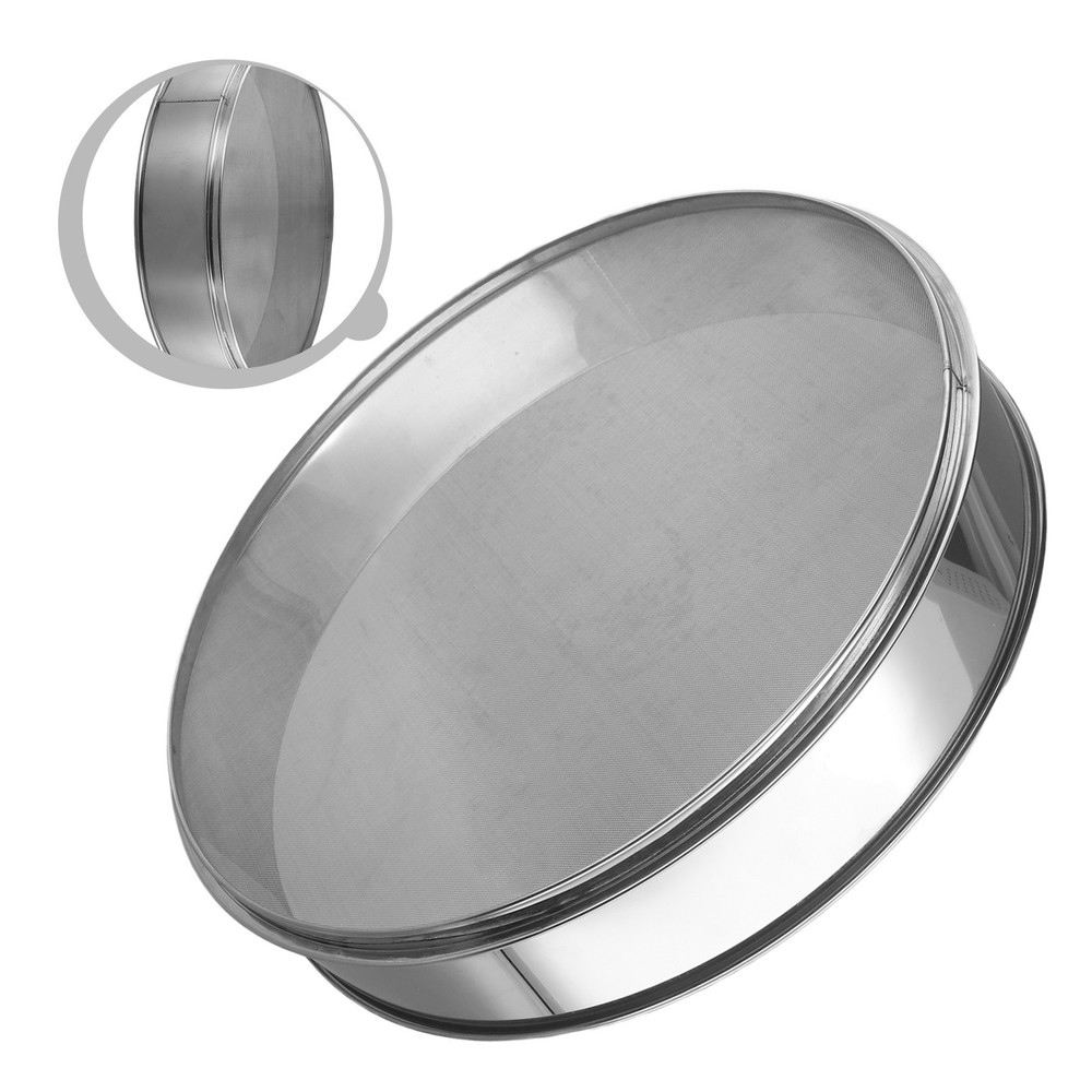 Stainless Steel Fine Mesh Flour Sieve Oil Strainer Sugar Sifter Filter