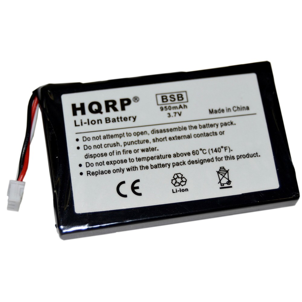 HQRP Battery for Portable Electronic Devices MP3 Player, Radio, GPS Navigator