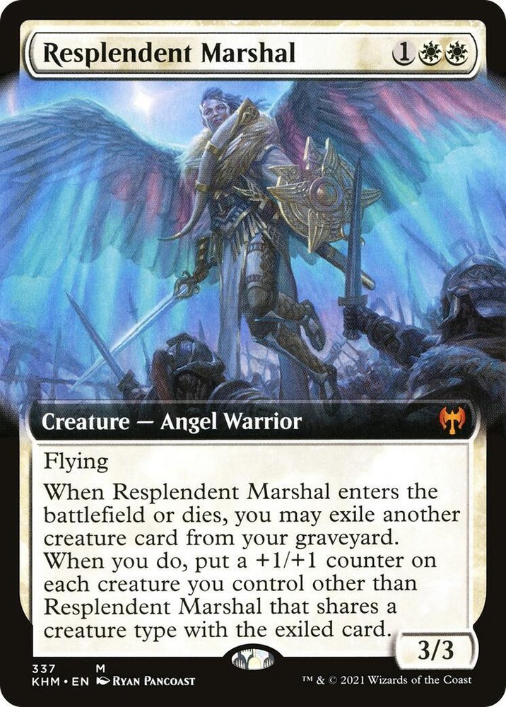 Resplendent Marshal (Extended Art) Kaldheim Foil