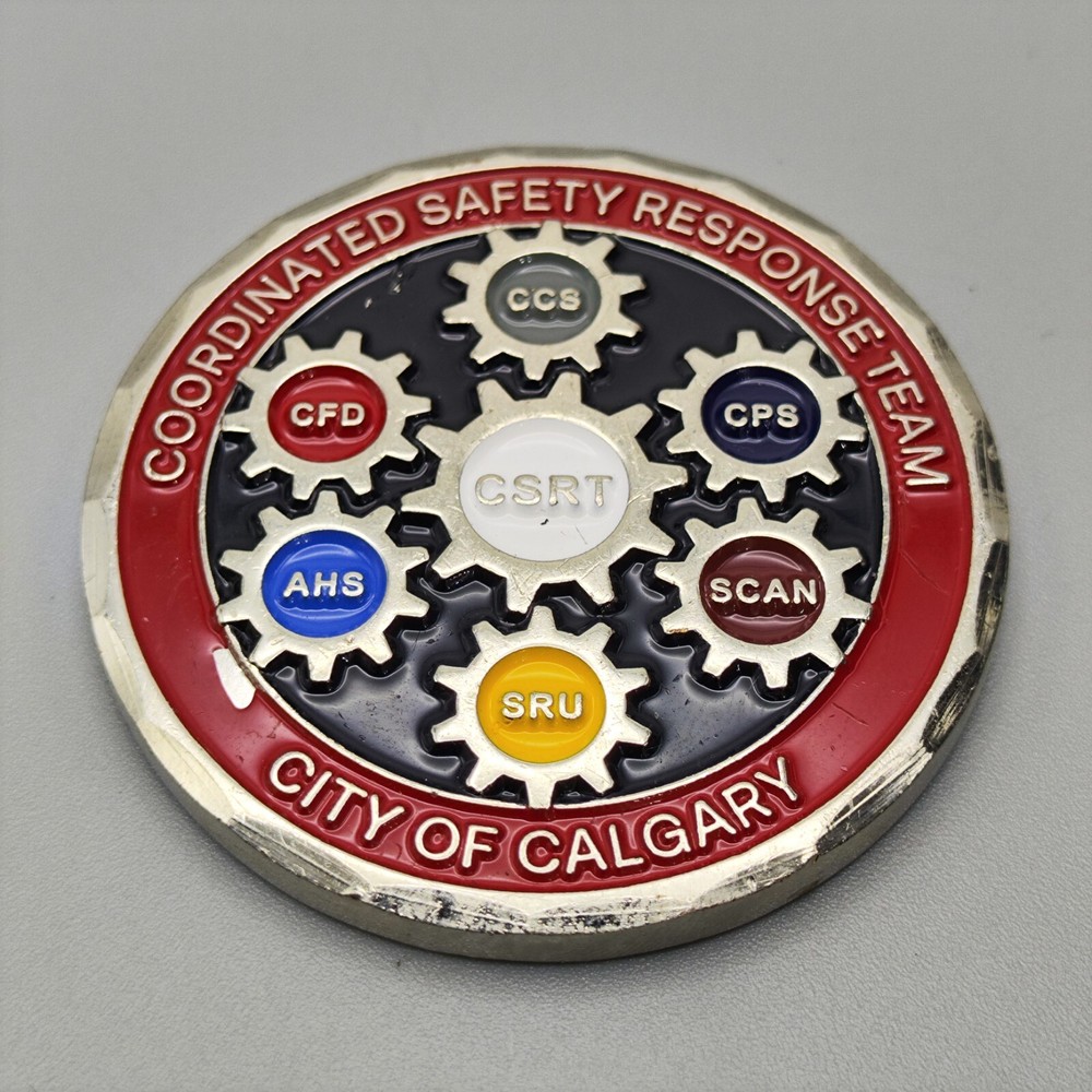 City of Calgary Coopdinated Safety Response Team Challenge Coin