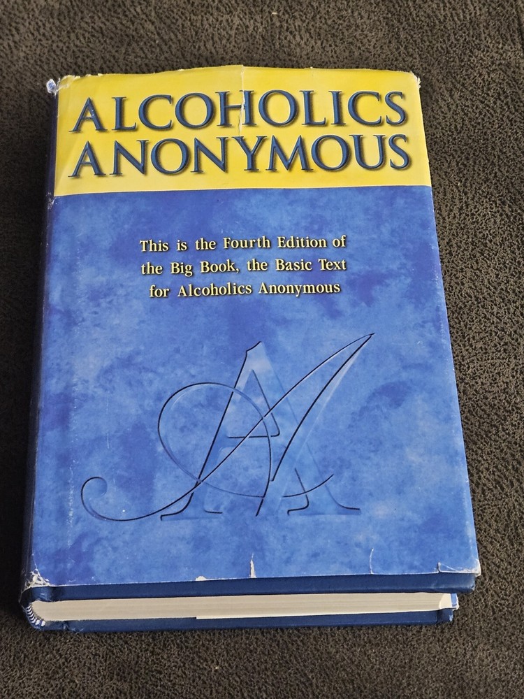 Alcoholics Anonymous The Big Book 4th Edition HCDJ Hardcover W Dust Jacket