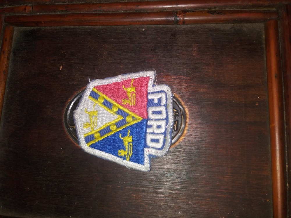 Ford pattches sew on