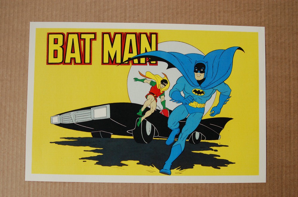 Batman Lobby Card Size TV Show Promotional Poster Animated
