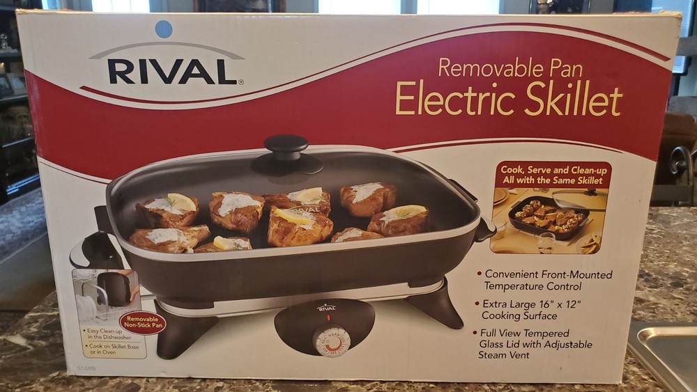 NEW Presto Removable Pan Electric Skillet 16