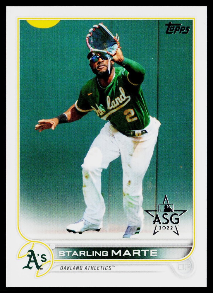 Starling Marte  2022 Topps All-Star Game Stamped #305 Oakland Athletics