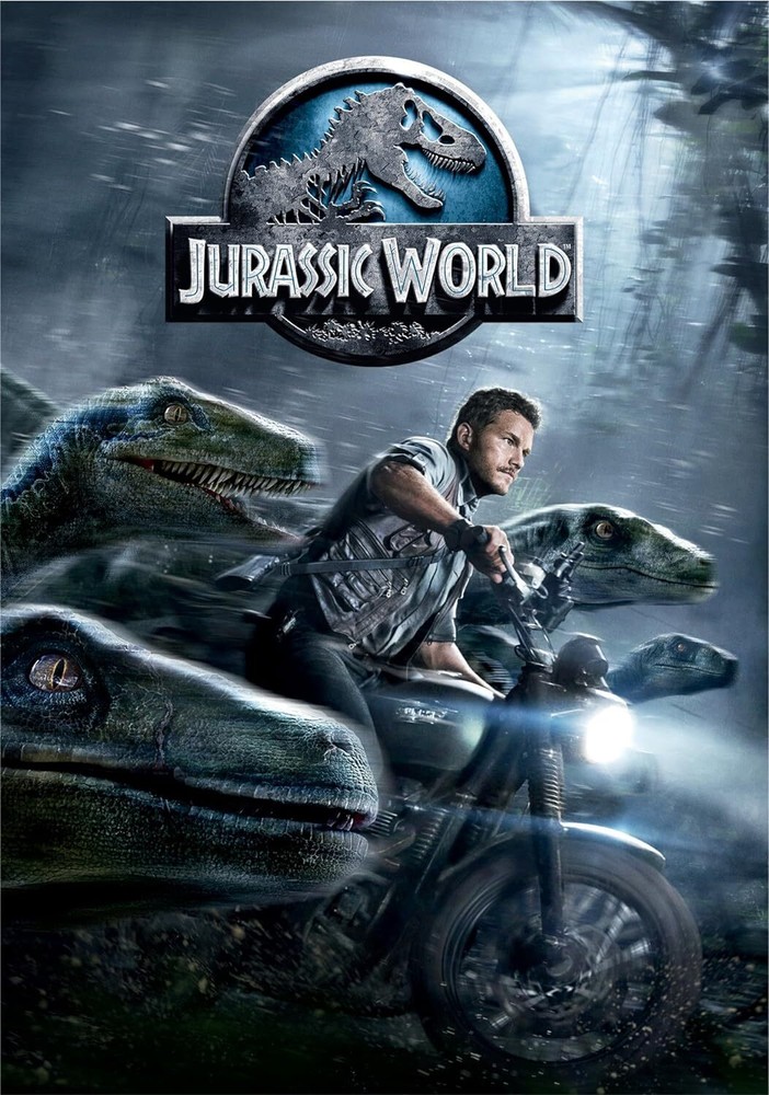 Jurassic World with Chris Pratt  (DVD)- You Can CHOOSE WITH OR WITHOUT A CASE-image