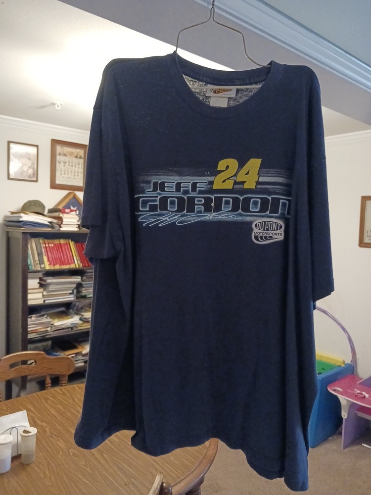 Jeff Gordon Navy XL Short Sleeve T-Shirt Racing Fan Apparel