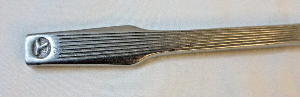 VTG Eastern Airlines Vintage Dinner Knife EAL Abco Air Lines Airplane Silveware-image