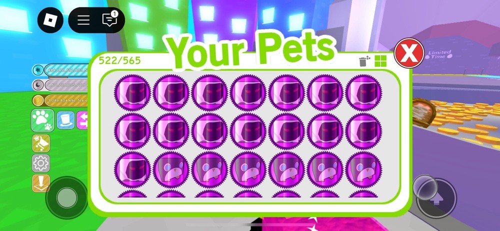 Pet Simulator 1 Pets Dark Matter Dominus Huges