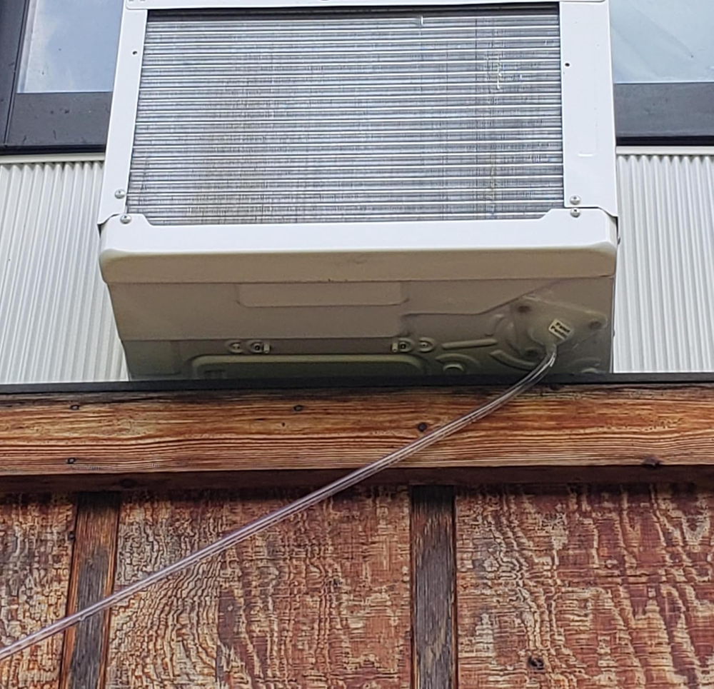 Magnetic Universal Window Air Conditioner Drain Kit AC Drip Line Condensate Hose-image