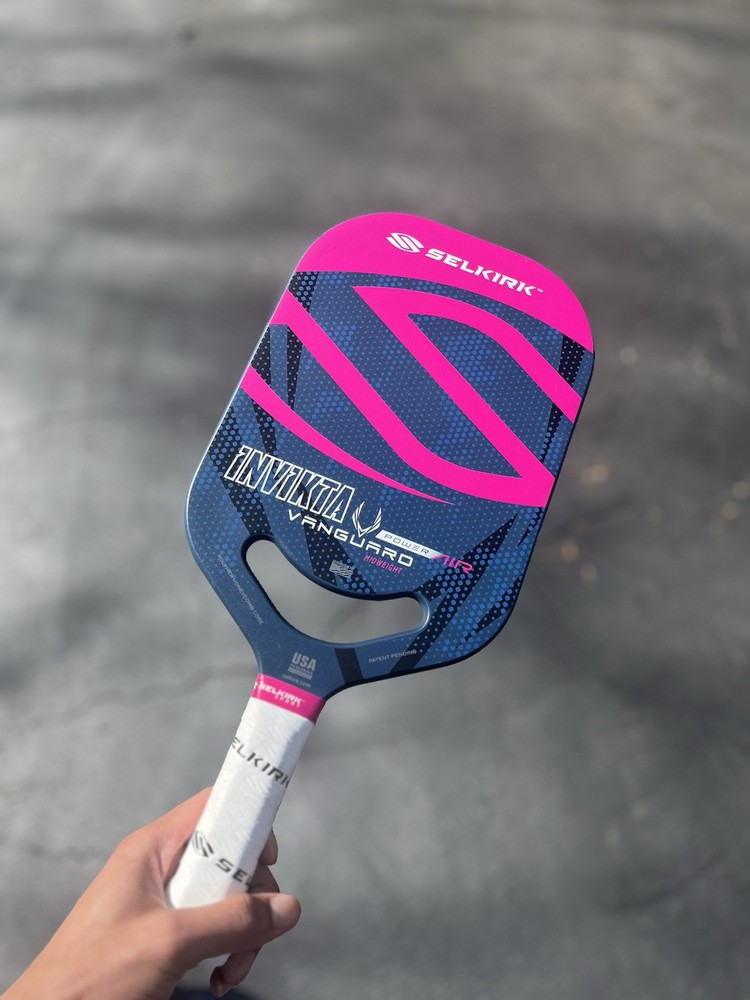 NEW- Selkirk Invikta Vanguard Power Air Midweight Pickleball Paddle Pink/Blue