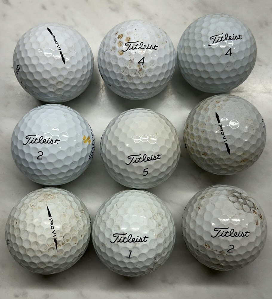 Used Titleist Golf balls Pro V1