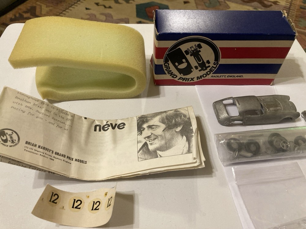 1/43  Grand Prix Models  White Metal Unmade Kit. No39 Ferrari 375 MM Le Mans