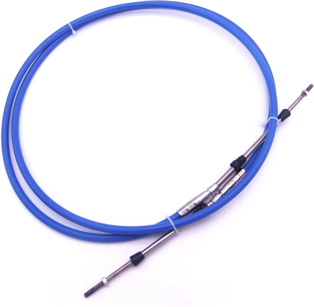 33ft Gray Outboard Engine Throttle Shift Control Cable ABA-CABLE-13-GY for Marine Motors  -image