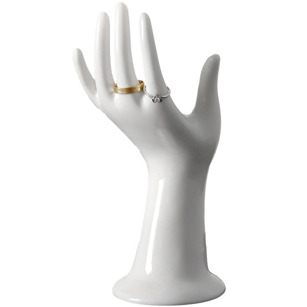 Flower Vases Containers for Flowers Hand Shaped Ceramic Home Decoration