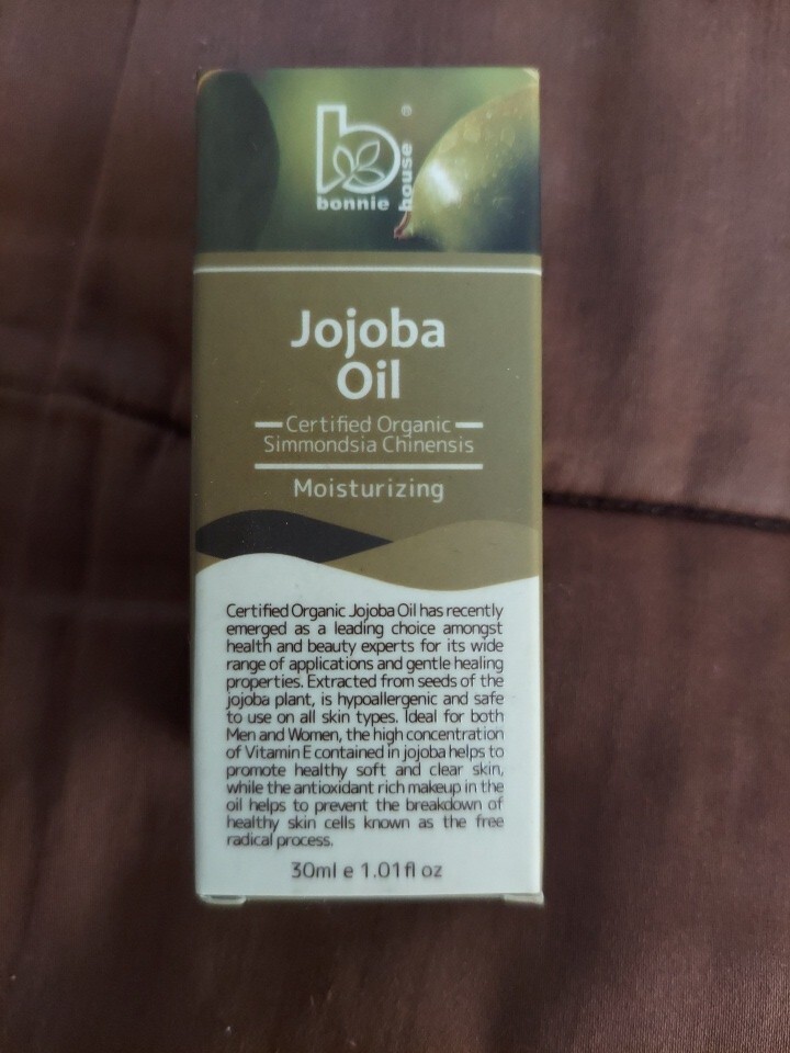 CERTIFIED ORGANIC GOLDEN JOJOBA OIL From Australia 1.01oz