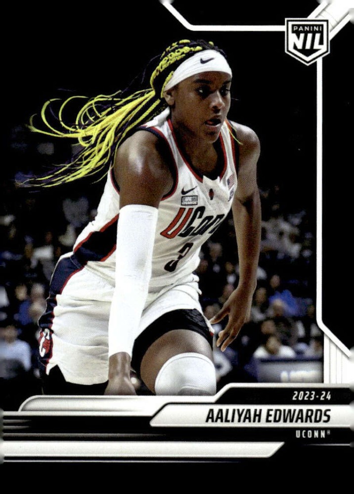 2024 Panini Instant Aaliyah Edwards UCONN NIL Pre-Rookie #12 PR:314 ID:107617-image