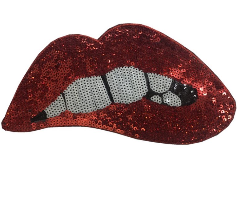 New Cute Sequin Patches Iron Sew on Embroidery Applique DIY Cloth Stickers