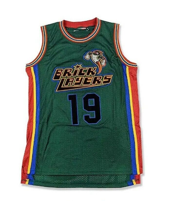 Aaliyah 19 Rock N Jock Basketball Jersey Green HipHop All Sewn Sizes S-6X-image