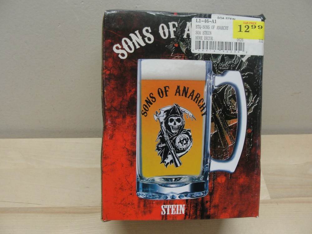 NEW SONS OF ANARCHY STEIN BEER MUG