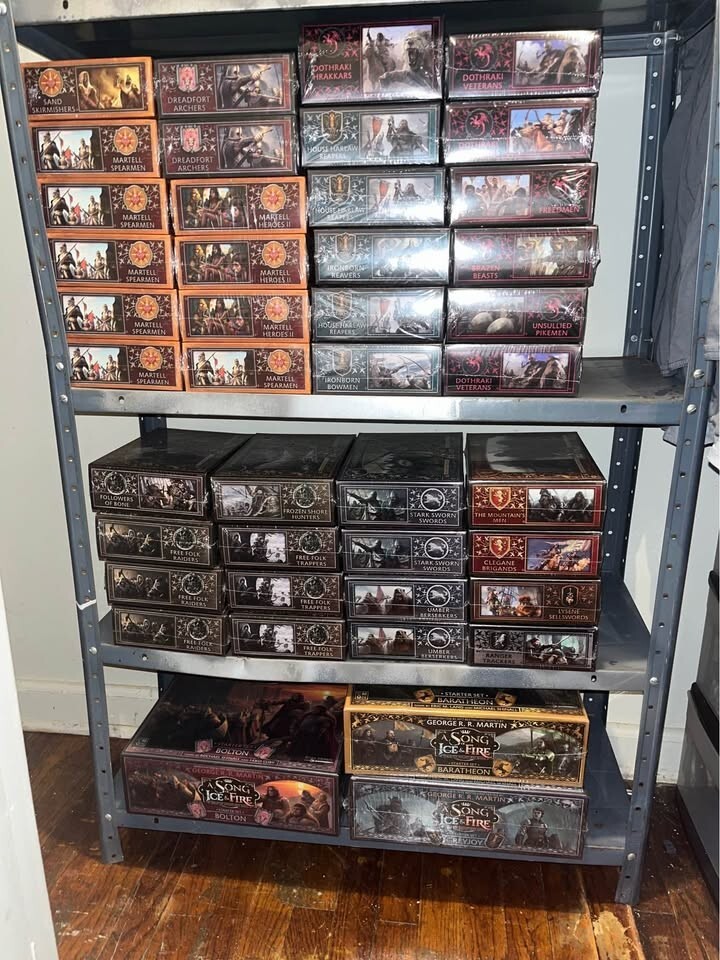 A Song of Ice and Fire/Asoiaf Miniatures Game- Various Units and Starters-image
