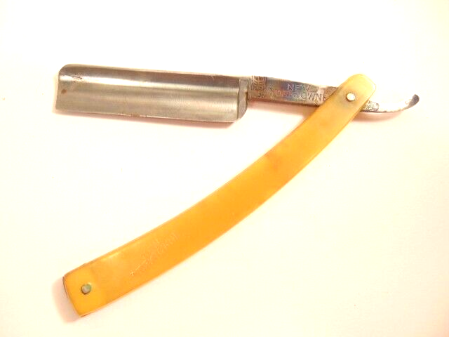 older straight razor, marked New Yorktowne, Walter H. Gable, York, PA