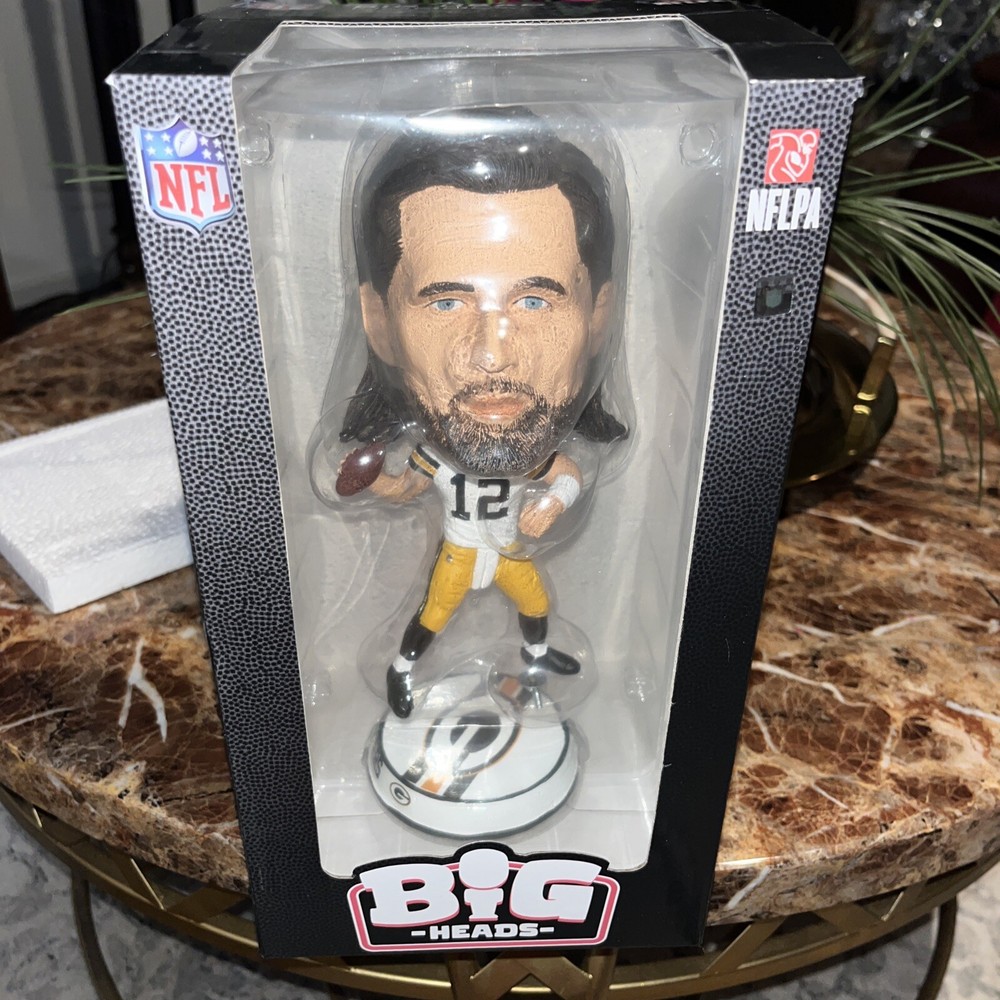 Aaron Rodgers Packers MVP Bobblehead Variant BigHead RARE /72-image