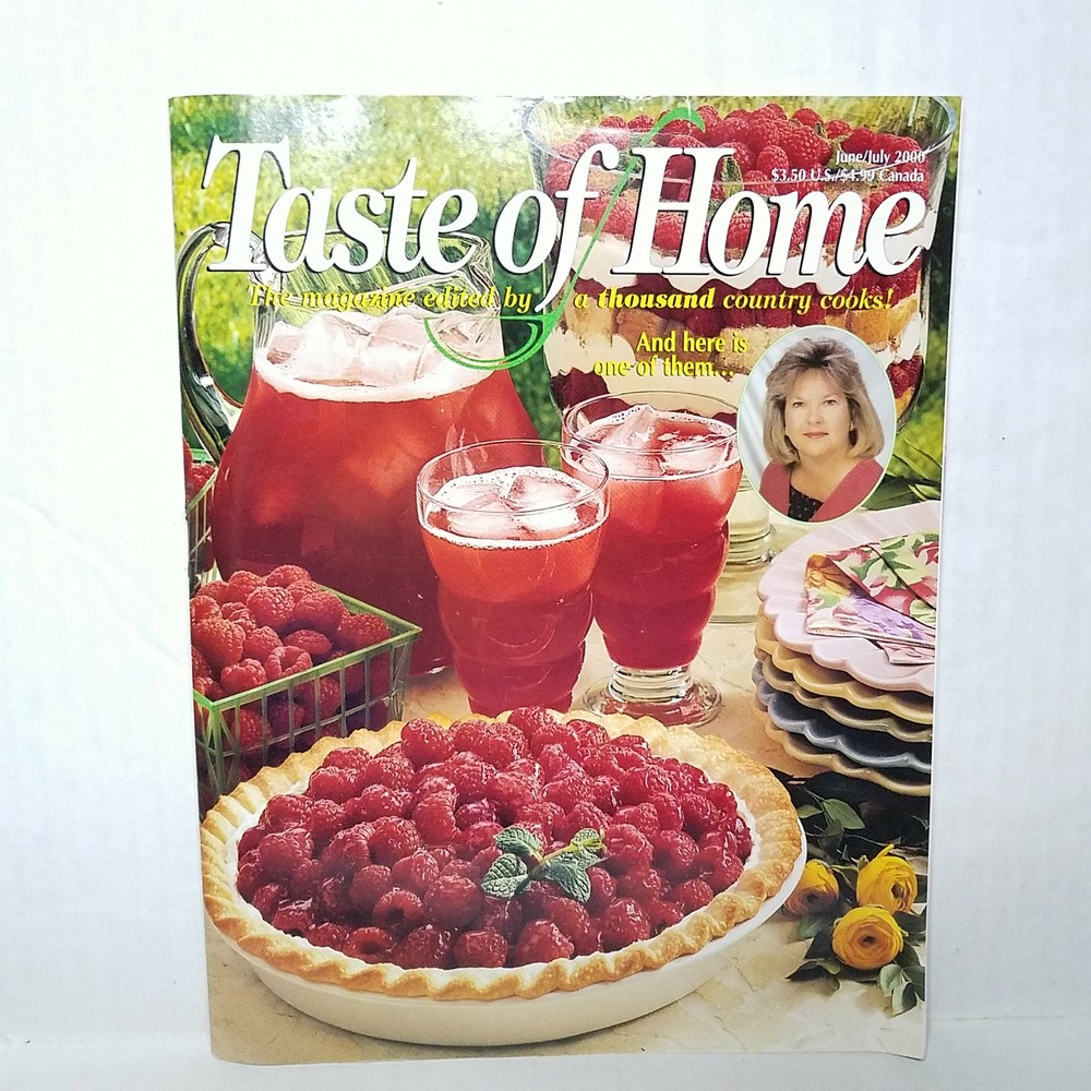 Taste Of Home June/July 2000 Edited By A Thousand Country Cooks!-image