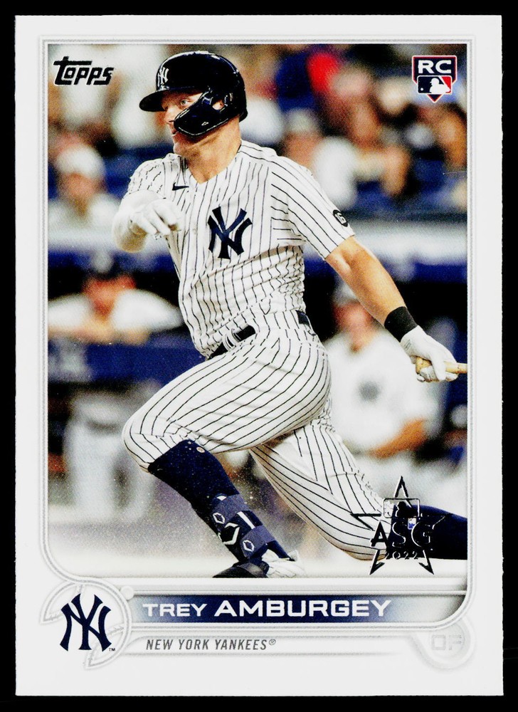 Trey Amburgey 2022 Topps All-Star Game Stamped #263 Yankees Card