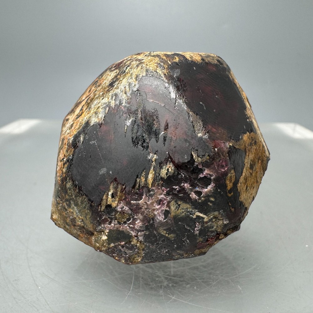 Large Translucent Red Garnet Crystal: Burke County, North Carolina, USA- Rare!