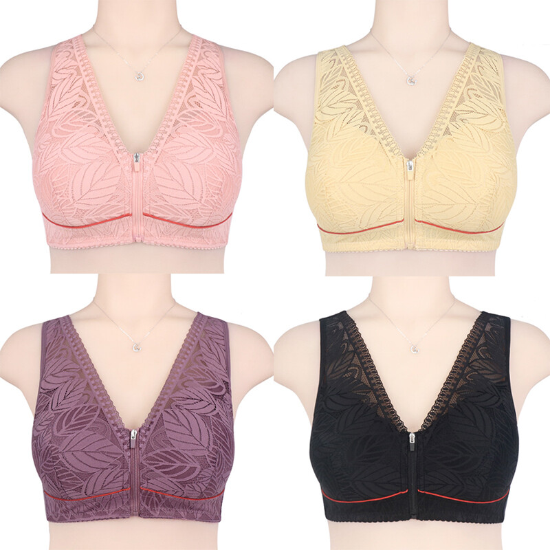 Lingerie Push Up Bra Women Underwear Sports Bra Lace Vest Gather Lace Non Wired