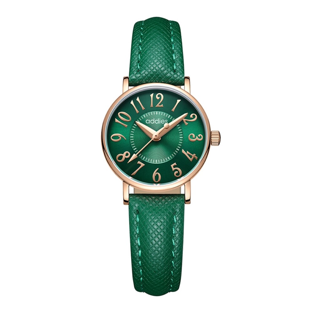 Women's Quartz Watch Japan VJ21 Quartz Movement Hardlex Genuine Strap Waterproof