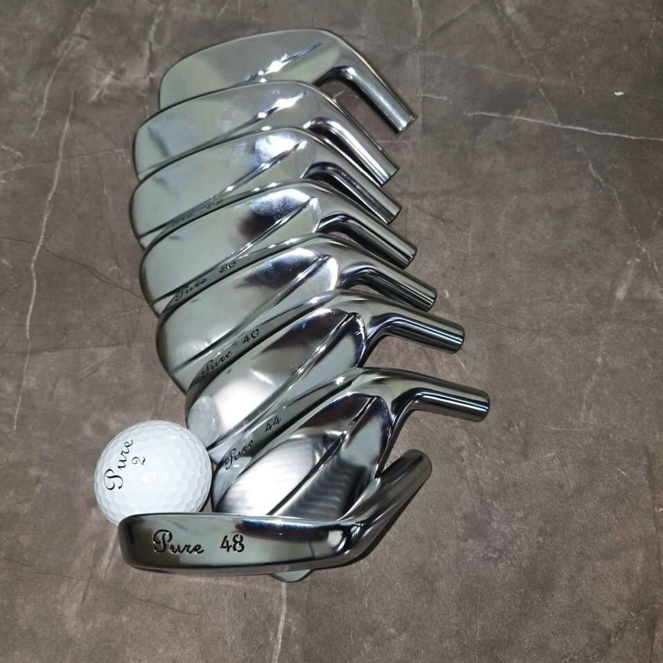 Pure 1025 Forged Blades Iron Set 8 Club built with 115g Stiff Steel Shafts